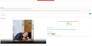 O vídeo também foi submetido ao classificador de deepfake da ferramenta InVID, que retorna a probabilidade de um vídeo conter rostos manipulados por IA (troca de rostos e recriação facial). O modelo encontrou a seguinte probabilidade de o conteúdo ser gerado por IA: 85%. —